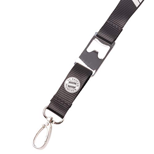 Lanyard schwarz FC Bayern MÜNCHEN Munich - Schlüsselband / Schlüsselhalter/ Keyholder von FC Bayern München