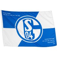Schwenkfahne Die Erfolge 100 x 150 cm von FC Schalke 04