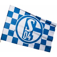 Schwenkfahne Karo 100x150 cm von FC Schalke 04