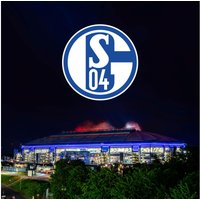 Wechselmotiv Arena für LED Leuchtbild von FC Schalke 04