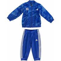 adidas Jogginganzug Baby blau von FC Schalke 04