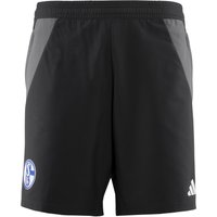 adidas PR-Hose kurz Team schwarz von FC Schalke 04