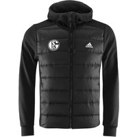 adidas Steppjacke schwarz von FC Schalke 04