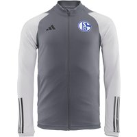 adidas Trainingsjacke Team grau von FC Schalke 04