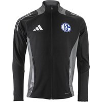 adidas Trainingsjacke Team schwarz von FC Schalke 04
