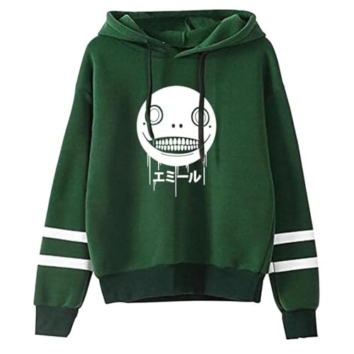 FCJKMNM Kapuzenpullover NieR:Automata Abenteuerspiele Bedrucktes Sweatshirt Unisex Lustige Mode Pullover Streetwear Langarm Shirt Für Frauen Männer XXS-4XL-White||XXS von FCJKMNM