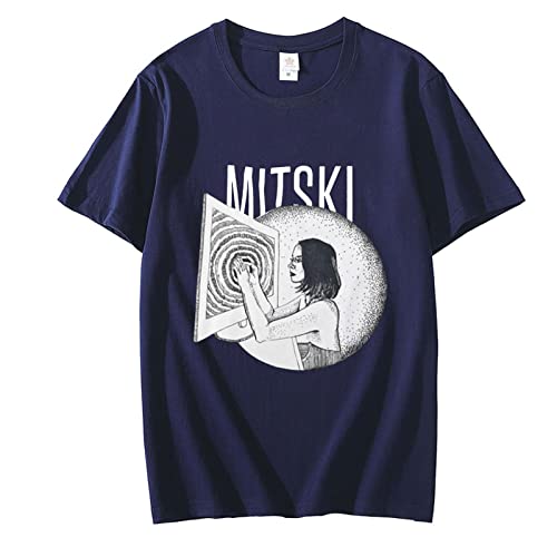 FCJKMNM Singer Mitski T-Shirt Be The Cowboy Poster T Shirt Imprimé Album De Musique Creative Trending Vintage Streetwear Sportswear (XXS-4XL)-Red ||4XL von FCJKMNM