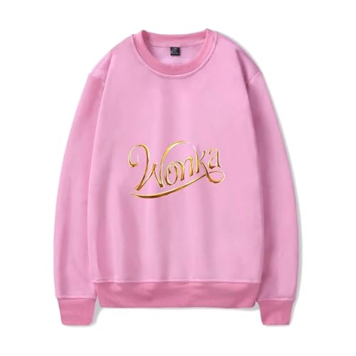 FCJKMNM Wonka Pullover Für Männer Frauen Harajuku Crew Neck Sweatshirt Hip Hop Style Frühling Herbst Sweatshirt XXS-4XL-White||XXS von FCJKMNM