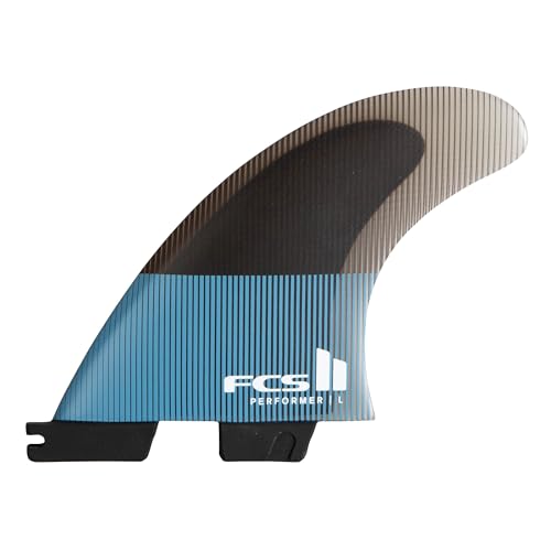 FCS II Performer PC TRI Finnen Set 2024 Tranquil Blue, L FCS II Performer PC TRI Finnen Set 2024 Tranquil Blue, L von FCS