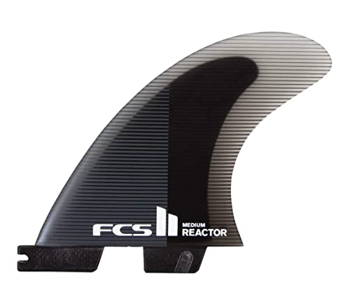 FCS II Reactor PC Finnen Set 2020 Charcoal/Black, L FCS II Reactor PC Finnen Set 2020 Charcoal/Black, L von FCS