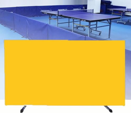 FDSGEEE Faltbare Tischtennis-Schienen, Tischtennis-Zaun-Umrandung, Hindernisblöcke, tragbare temporäre Trennwände für Schulen und Stadien (Größe: 140 x 75 cm, 1 Stück, Farbe: C) von FDSGEEE