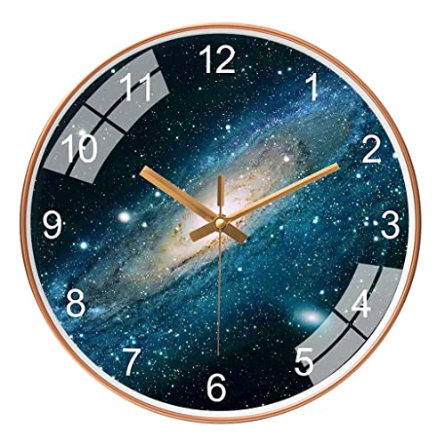 FDTMGW Wanduhr Mute Wanduhr Einfache Kunst Wanduhr Moderne Kreative Wanduhr Wohnzimmer Hause Uhr Wand Wand Quarzuhr Wohnzimmer Wand Dekor Hängende Uhren von FDTMGW