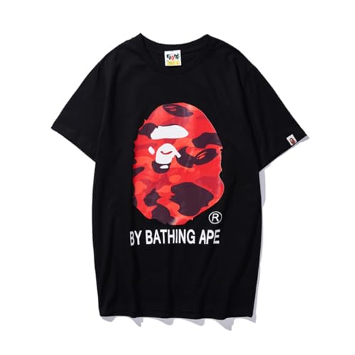 FDTURES 24ss Trendy Casual Top Bap Langfristige Paar Mode Reine Baumwolle Doppelgarn Männer Und Frauen Casual Sport Kurzarm T-Shirt-color12||M FDTURES 24ss Trendy Casual Top Bap Langfristige Paar Mode Reine Baumwolle Doppelgarn Männer Und Frauen Casual Sport Kurzarm T-Shirt-color12||M von FDTURES