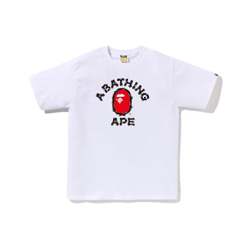 FDTURES 24ss Trendy Casual Top Bap Langfristige Paar Mode Reine Baumwolle Doppelgarn Männer Und Frauen Casual Sport Kurzarm T-Shirt-color2||M FDTURES 24ss Trendy Casual Top Bap Langfristige Paar Mode Reine Baumwolle Doppelgarn Männer Und Frauen Casual Sport Kurzarm T-Shirt-color2||M von FDTURES