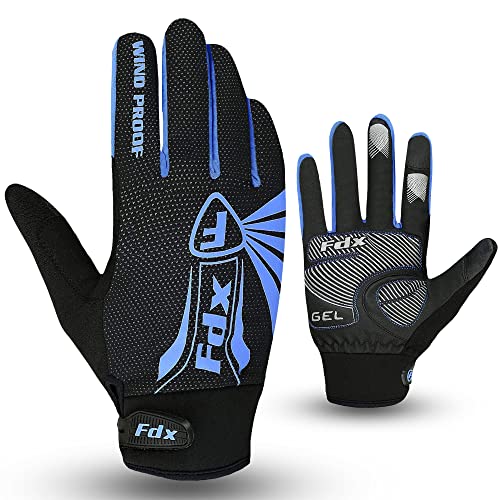 FDX Vollfinger Winter Radfahren Handschuhe, atmungsaktiv, wasserdicht, Winddicht, Anti-Schock-Gel gepolsterte Handflächen, Touchscreen, Anti-Rutsch Thermal Warm Männer Frauen, Rennsport FDX Vollfinger Winter Radfahren Handschuhe, atmungsaktiv, wasserdicht, Winddicht, Anti-Schock-Gel gepolsterte Handflächen, Touchscreen, Anti-Rutsch Thermal Warm Männer Frauen, Rennsport von FDX