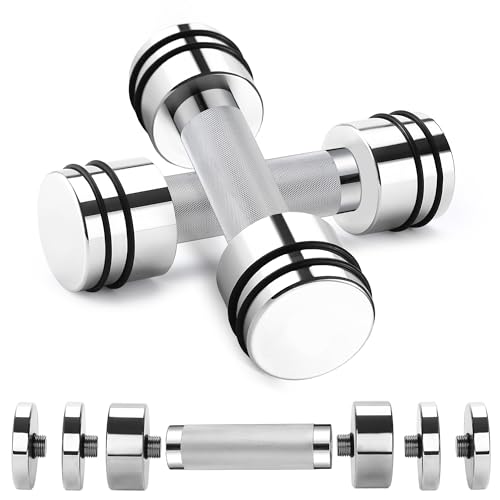 FEECCO verstellbare Hanteln - 10kg x 2 Kurzhanteln im 2er Set für Home Gym FEECCO verstellbare Hanteln - 10kg x 2 Kurzhanteln im 2er Set für Home Gym von FEECCO FITNESS