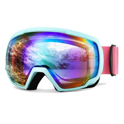 FEISEDY Skibrille Herren Damen Anti-Beschlag UV Schutz Schneebrille Snowboard Brille für Brillenträger Winter Sportbrille für Skifahren Fahrrad mit OTG Design B2960 FEISEDY Skibrille Herren Damen Anti-Beschlag UV Schutz Schneebrille Snowboard Brille für Brillenträger Winter Sportbrille für Skifahren Fahrrad mit OTG Design B2960 von FEISEDY