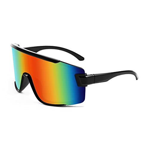 FEISEDY Sport Sonnenbrille Herren Radsportbrillen Damen Sportbrille UV400 Schutz Fahrradbrille für Radfahren Biking Laufen Basketball Tennis Outdooraktivitäten B2944 von FEISEDY