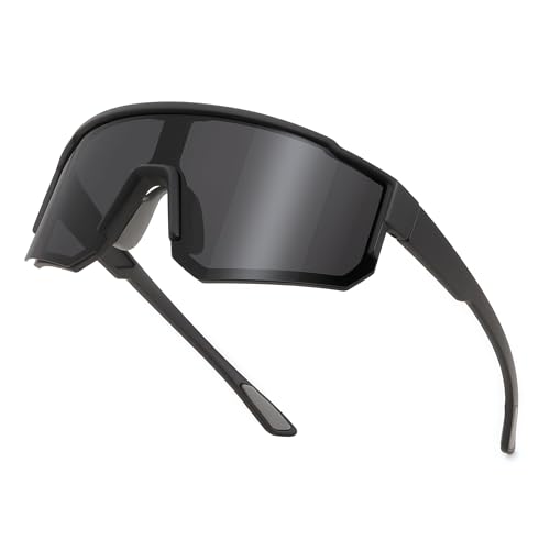 FEISEDY Sport Sonnenbrille Polarisiert Herren Damen Fahrradbrille Jugendliche Sportbrille Verspiegelt für MTB Radfahren Baseball mit UV400 Schutz & TR90-Rahmen B0213 FEISEDY Sport Sonnenbrille Polarisiert Herren Damen Fahrradbrille Jugendliche Sportbrille Verspiegelt für MTB Radfahren Baseball mit UV400 Schutz & TR90-Rahmen B0213 von FEISEDY