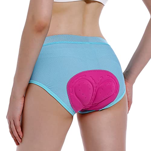 FEIXIANG Damen Radunterhose, Fahrradhose Kurz Radlerhose Fahrrad Unterwäsche mit 4D Gel Gepolstert, Fahrradunterhose Atmungsaktiv Schnelltrocknend Radhose FEIXIANG Damen Radunterhose, Fahrradhose Kurz Radlerhose Fahrrad Unterwäsche mit 4D Gel Gepolstert, Fahrradunterhose Atmungsaktiv Schnelltrocknend Radhose von FEIXIANG