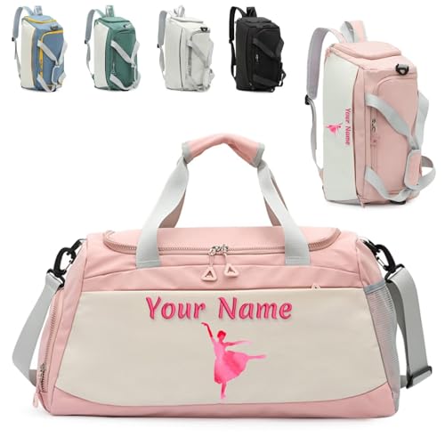 Personalisierte Sporttasche,Personalisierte Frauen Turnhalle Yoga Tasche,Personalisierte Namen Wasserdichter Turnbeutel,Wochenend-Reisetasche,Verstellbarer Schultergurt Rucksack,Geschenk für Frauen Personalisierte Sporttasche,Personalisierte Frauen Turnhalle Yoga Tasche,Personalisierte Namen Wasserdichter Turnbeutel,Wochenend-Reisetasche,Verstellbarer Schultergurt Rucksack,Geschenk für Frauen von FENGHUO