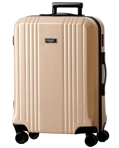 FERGÉ Handgepäck-Koffer Hartschale mit TSA Schloss Cannes Bordgepäck Rollkoffer 55 cm Reisekoffer Kabinen-Trolley 4 sanfte Rollen - sehr robuster Polycarbonat Koffer FERGÉ Handgepäck-Koffer Hartschale mit TSA Schloss Cannes Bordgepäck Rollkoffer 55 cm Reisekoffer Kabinen-Trolley 4 sanfte Rollen - sehr robuster Polycarbonat Koffer von FERGÉ
