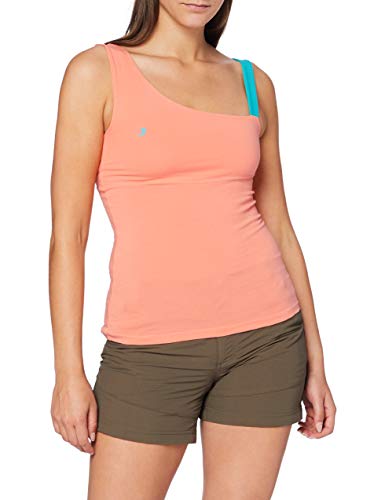 FERUO|#Ferrino Damen Kew Tank Woman Tg L Peach Unterhemd, Rosa, 46 FERUO|#Ferrino Damen Kew Tank Woman Tg L Peach Unterhemd, Rosa, 46 von Ferrino