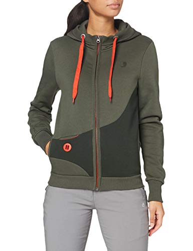 FERUO|#Ferrino Damen Paphillo Hoodie JKT Woman Tg L Fango Jacke, grau, 46 von Ferrino