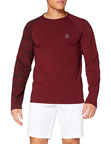 FERUO|#Ferrino Herren Tatoo Ls T-Shirt Man Tg M Bordeaux, 48 FERUO|#Ferrino Herren Tatoo Ls T-Shirt Man Tg M Bordeaux, 48 von Ferrino