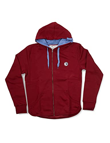 FERUO|#Ferrino Herren Trad Hoodie Man JKT Tg S Bordeaux Jacke, 46 FERUO|#Ferrino Herren Trad Hoodie Man JKT Tg S Bordeaux Jacke, 46 von Ferrino
