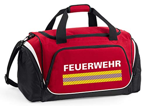 Feuerwehr-Sporttasche gelb-Silber-gelb, rot 55 L, 62 x 32 x 30 cm Feuerwehr-Sporttasche gelb-Silber-gelb, rot 55 L, 62 x 32 x 30 cm von FEUER1