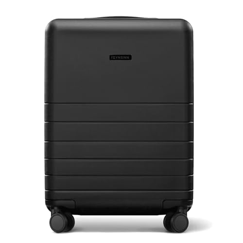 FEYNSINN Handgepäck-Koffer Hartschale Ryker echtes Polycarbonat Bordgepäck Rollkoffer 55x40x20 cm Kabinen-Trolley TSA-Schloß 4 Rollen schwarz FEYNSINN Handgepäck-Koffer Hartschale Ryker echtes Polycarbonat Bordgepäck Rollkoffer 55x40x20 cm Kabinen-Trolley TSA-Schloß 4 Rollen schwarz von FEYNSINN