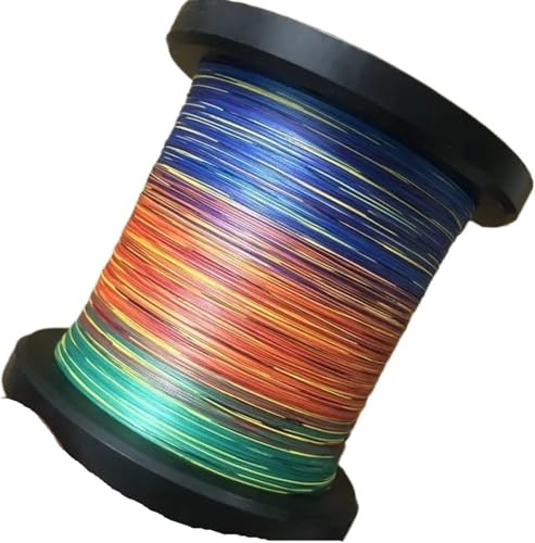 Nylon Angeldraht, Monofilament Angelschnur, 2000M 8 Geflochtene Multifilament PE Linie Hohe Stength Angelschnur Haupt Linie Fisch Linie(2000M 3.0-40LB) von FFENFRYOU