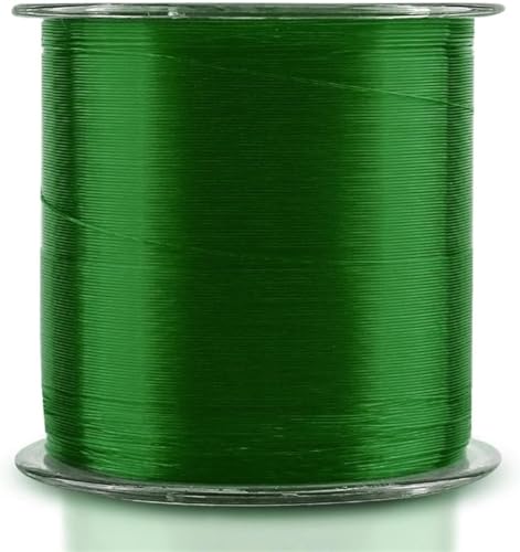 Nylon Angeldraht, Monofilament Angelschnur, 500M Monofilament Nylon EIS Angelschnur Seil Draht Material 8LB-35LB(Green,500M 8) von FFENFRYOU