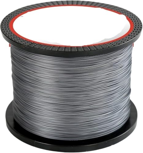 Nylon Angeldraht, Monofilament Angelschnur, 8 stränge 4 Geflochtene Angelschnur 1000M 3000M Multifilament PE Linie for Karpfen Angeln Salzwasser Fisch Linie(Green,4X 1000M 6.0 85LB) von FFENFRYOU