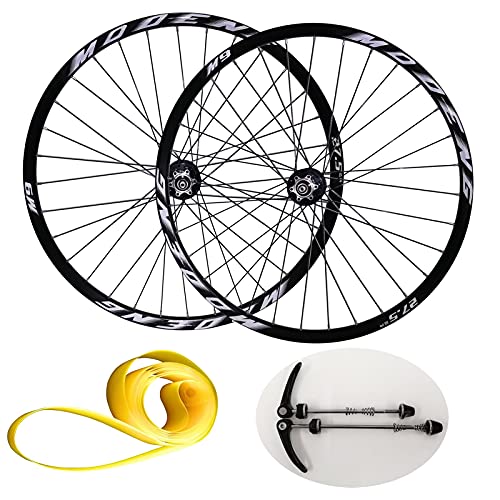 MTB Scheibenbremse Fahrrad-Laufradsatz 26 27,5 29 Zoll, Mountainbike-Laufradsatz aus Aluminiumlegierung, kompatibel mit 8/9/10/11-Gang-Kassette für 1,25-2,25-Zoll-Reifen von FFYUTING