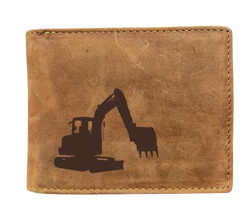 FFelsenfest Geldbörse mit Bagger Motiv I RFID-Schutz I ca.12,5x10x2,5cm FFelsenfest Geldbörse mit Bagger Motiv I RFID-Schutz I ca.12,5x10x2,5cm von FFelsenfest