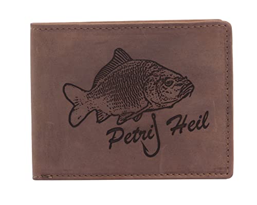 FFelsenfest Geldbörse mit Gravur Karpfen Petri Heil Motiv I Angler Fischer FFelsenfest Geldbörse mit Gravur Karpfen Petri Heil Motiv I Angler Fischer von FFelsenfest