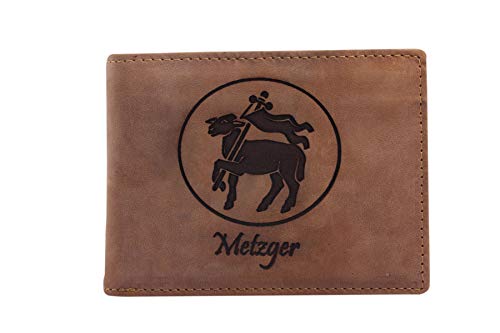 FFelsenfest Geldbörse mit Metzger-Fleischer Zunft-Wappen FFelsenfest Geldbörse mit Metzger-Fleischer Zunft-Wappen von FFelsenfest