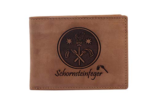 FFelsenfest Geldbörse mit Schornsteinfeger Zunft-Wappen FFelsenfest Geldbörse mit Schornsteinfeger Zunft-Wappen von FFelsenfest
