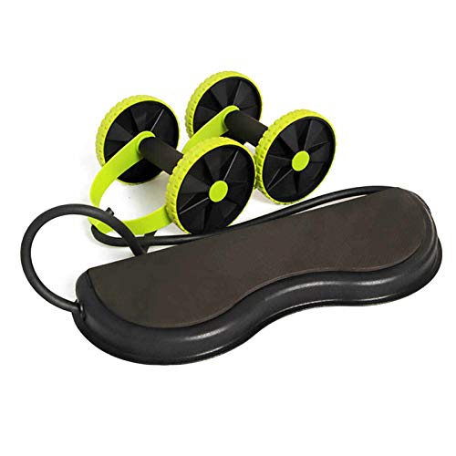 FFitnes FFITNESS Wheel Band, AB Roller mit elastischem Widerstand, Unisex Erwachsene, Grün, Einheitsgröße von FFitnes