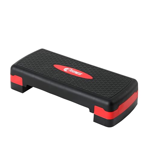 FFITNESS Multifunktionaler Step für Aerobic und Fitness Tapboard mit Stufen, verstellbar, 2 Höhen, rutschfeste Oberfläche FFITNESS Multifunktionaler Step für Aerobic und Fitness Tapboard mit Stufen, verstellbar, 2 Höhen, rutschfeste Oberfläche von FFitness