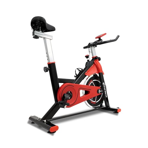 FFitness Indoor Spinning Bike Cycling Fahrrad für das Training zu Hause mit Filzpad, Cardio und Schwungrad 13 kg von FFitness