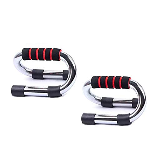 Push Up Stand Bars | Griffe für Liegestütze Brustbeugen Schulter Bauch Rücken Trizeps | Zubehör aus Stahl für Home Fitness Gym (Blau) Push Up Stand Bars | Griffe für Liegestütze Brustbeugen Schulter Bauch Rücken Trizeps | Zubehör aus Stahl für Home Fitness Gym (Blau) von FFitness