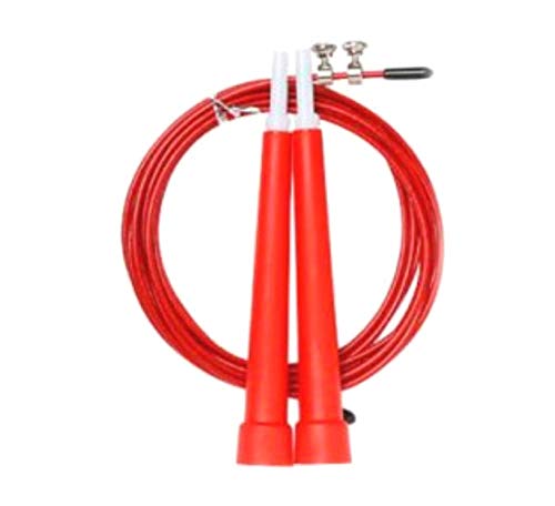 FFitness Unisex-Erwachsene Speed Steel Jump Rope Springseil, rot, Einheitsgröße FFitness Unisex-Erwachsene Speed Steel Jump Rope Springseil, rot, Einheitsgröße von FFitness