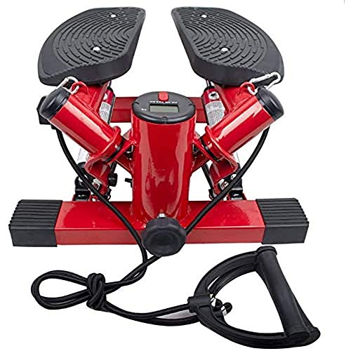 FFitness Unisex – Erwachsene Swing Stepper with Rope, rot, Media von FFitness