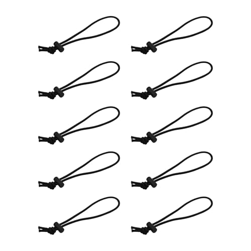 FGDTREE 10Pcs Zelt Fix Seil Bungee Strap Für Zelte Baldachin Camping Gepäck Bungee Seil Elastische Schnur Baldachin Zelt Spanngurt von FGDTREE