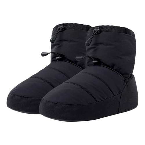 FGDTREE Frauen Ballett Schuhe Wärmt Booties Winter Dance Boot Dance Baumwolle Schuhe Warme rutschfeste Ballett Schuhe Tragen Beständig von FGDTREE