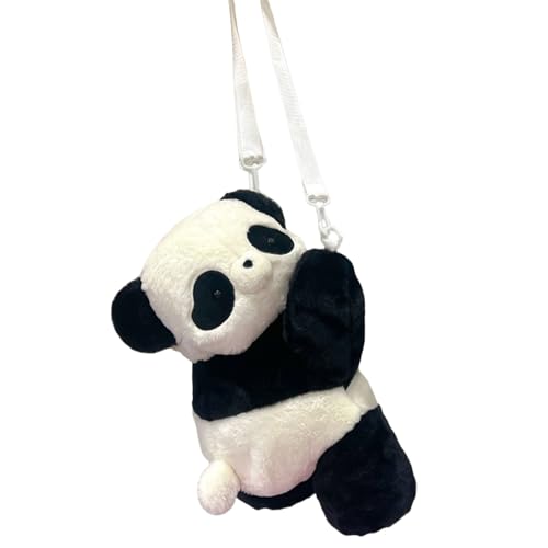 Frauen Plüsch Panda Umhängetasche Bär Umhängetasche Schöne Cartoon Rucksack Weiche Messengers Tasche Für Reise von FGDTREE