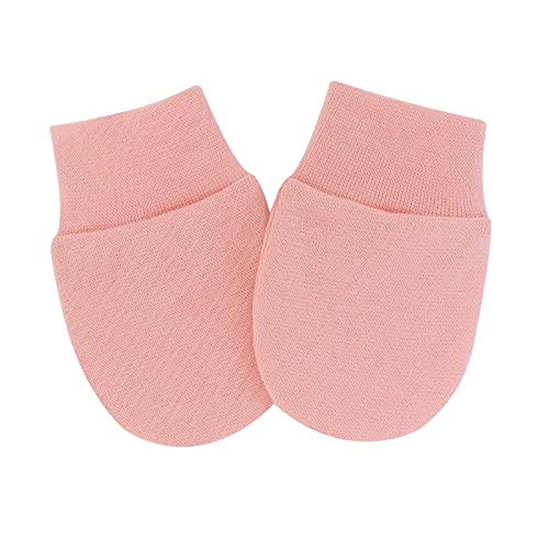 FGUUTYM Kleinkind Kratz Unisex Fäustlinge Monate Baby Baby Nein Für 0–6 Fäustlinge Handschuhe Handschuhe Säugling Baumwollhandschuhe Stoff Handschuhe (Pink, One Size) von FGUUTYM